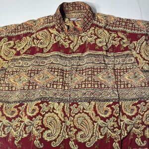 Vintage Y2K Tail Bomber Jacket Tennis All Over Print Polyester Red Size Small